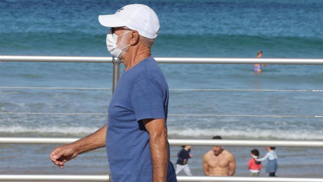 Those under lockdown can leave home to exercise outdoors. Picture: Damian Shaw