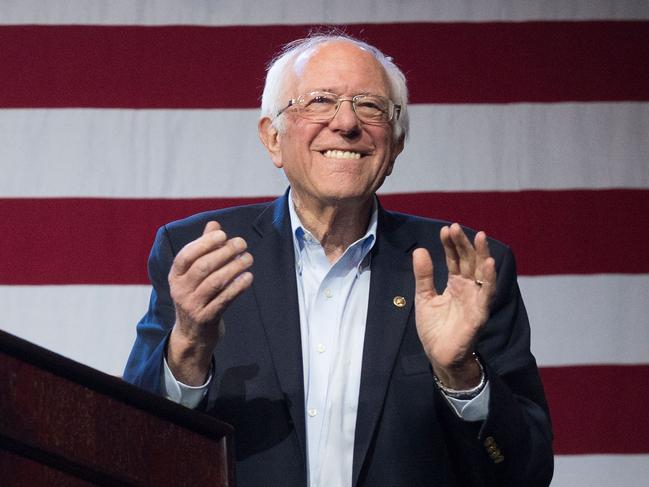 Super Tuesday could determine Bernie Sanders’ chances of taking out the Democratic nominee for president. Picture: AFP