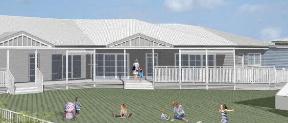 An artists' impression of the planned centre.