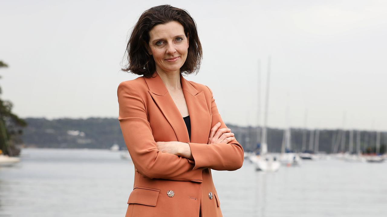 Allegra Spender will run as an independent candidate against Liberal MP Dave Sharma in the Sydney seat of Wentworth. Picture: Jane Dempster