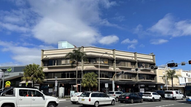 A photo of the development site in Neutral Bay