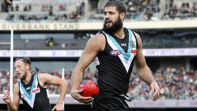 Paddy Ryder has been in and out of the team this season. Picture: Sarah Reed