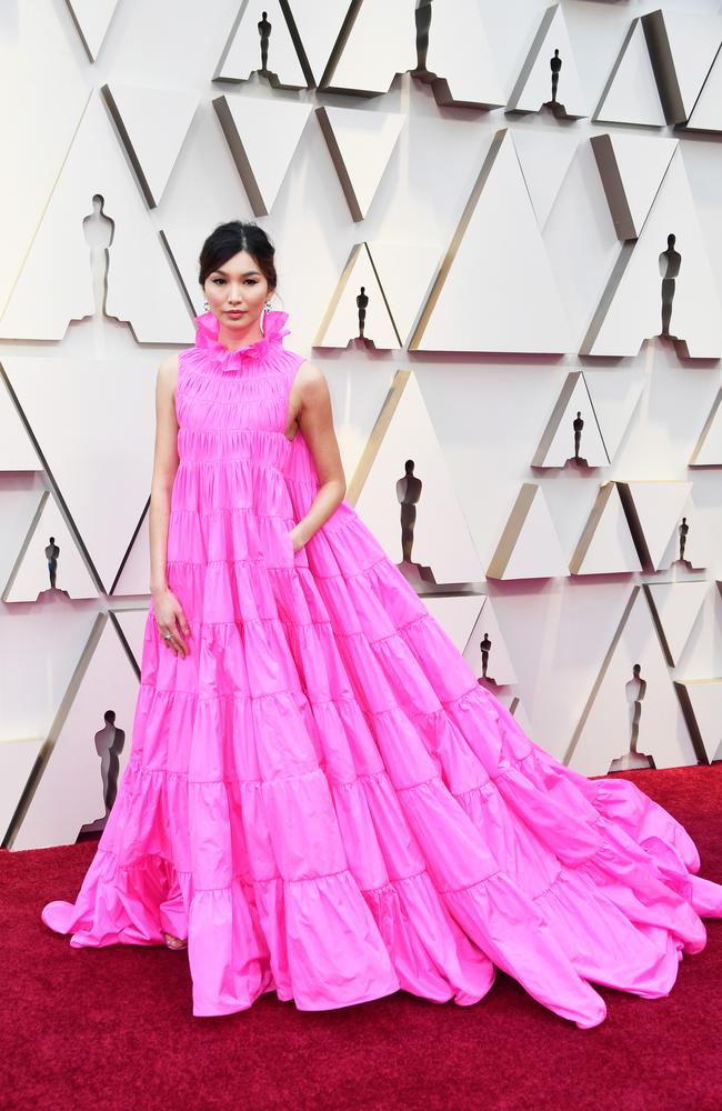 A bold look from the actress. Picture: Frazer Harrison/Getty Images