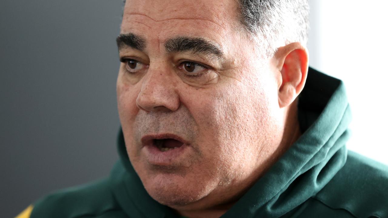 Kangaroos coach Mal Meninga. Photo by Brendon Thorne/Getty Images