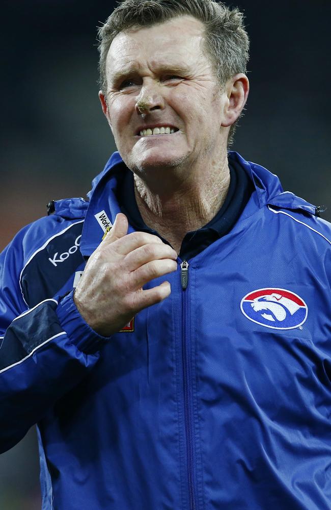 Brendan McCartney resigned as Western Bulldogs coach. Picture: Michael Klein