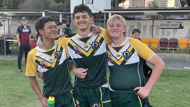 Winners smiles from Alexandra Hills SHS players.