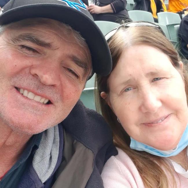 Trevor and Catherine Schutz from Suttontown, near Mount Gambier. Picture: Facebook