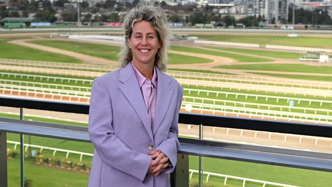 Kylie Rogers is taking the reins at the Victoria Racing Club. Picture: Joel Strickland