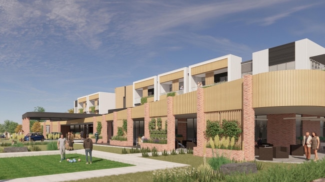 A render of the proposed Summerset retirement village in Chirnside Park.