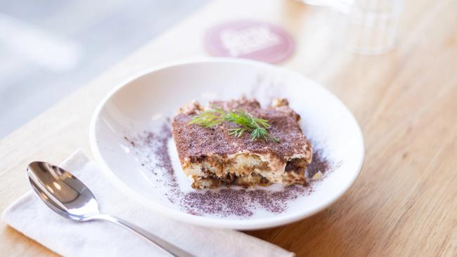 The featherweight small-batch tiramisu. Picture: Supplied