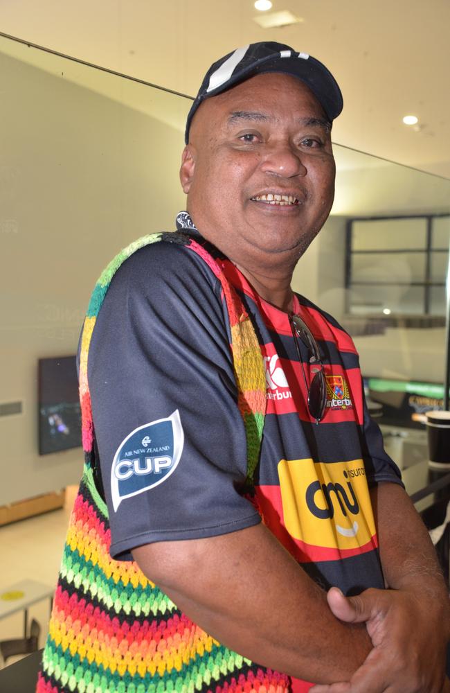 Rockhampton resident Neville Sariman hopped on at Rockie and travelled to Townsville to see his mum.