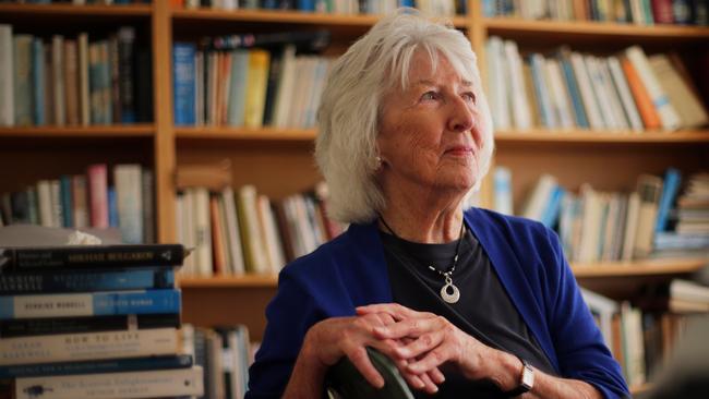 Elizabeth Harrower at home in Cremorne in 2014. Picture: Sam Mooy