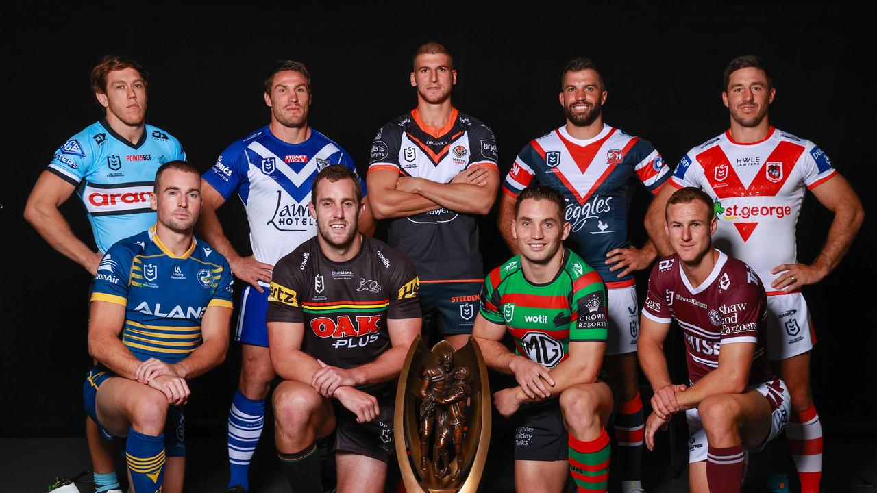 Daily Telegraph. 03, March, 2022. Sydney NRL teams photo, at the NRL season launch, in Sydney, today. Picture: Justin Lloyd.