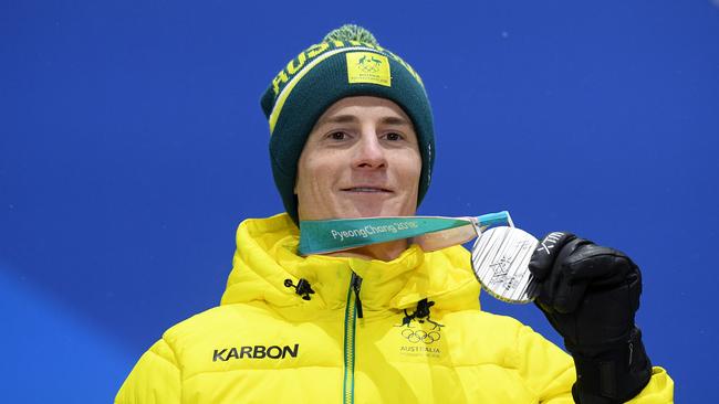 Matt Graham won silver for the Men's Moguls at Pyeong Chang in 2018 and will back up in 2022. Picture: AAP.