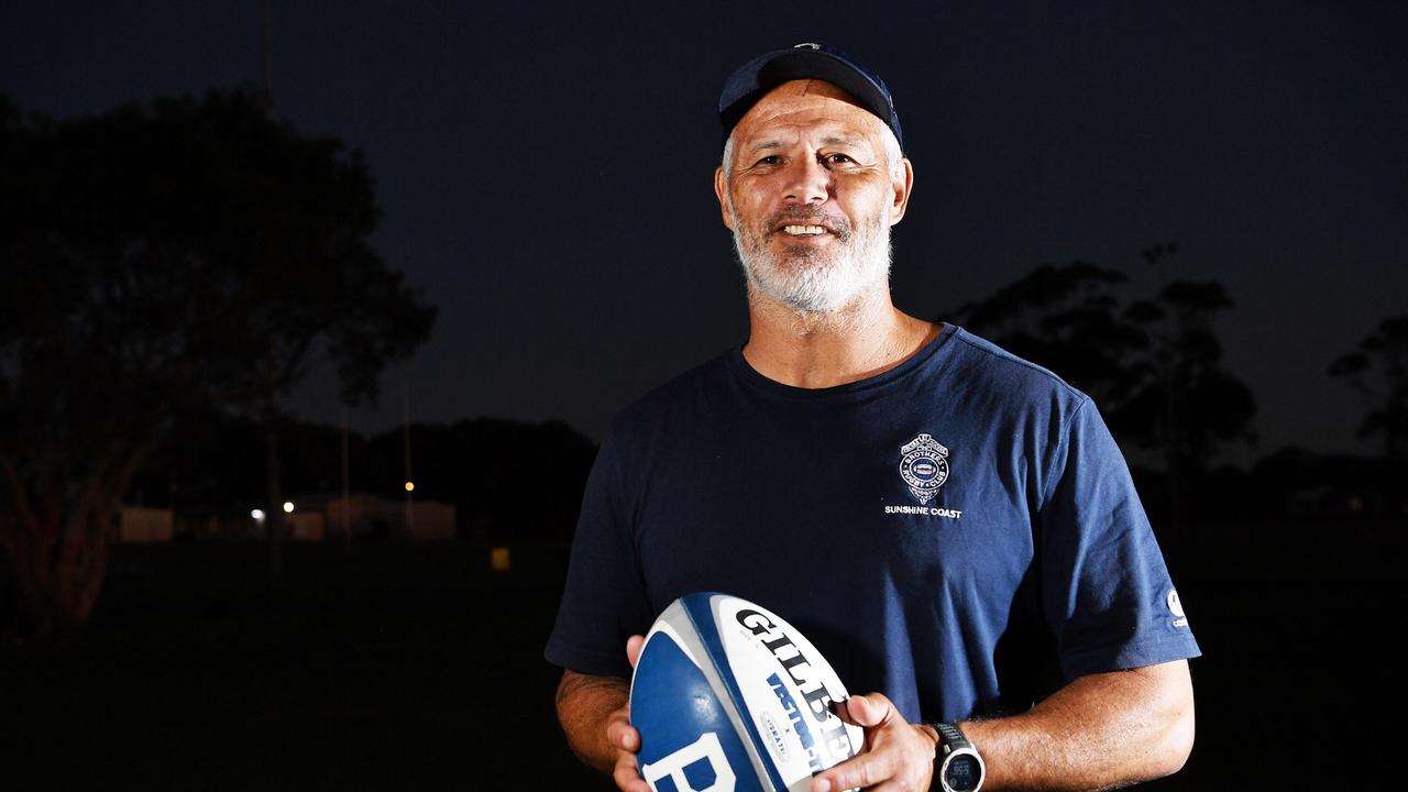 Sunshine Coast Brothers A-Grade head coach Darren Tahu. Picture: Patrick Woods.