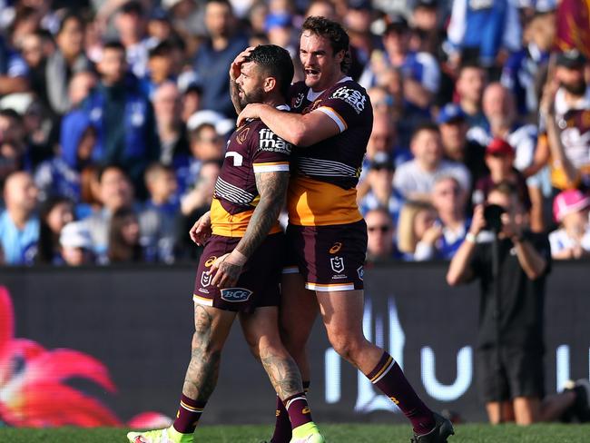 A win at Belmore against the Bulldogs was an important one for the Broncos to show their strength away from home. Picture: NRL Photos