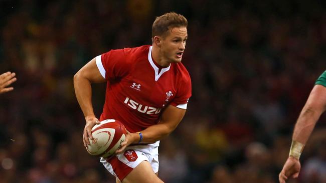 Wales' fullback Hallam Amos will be hoping to help Wales go deep in the tournament. Picture: Geoff Caddick/ AFP)