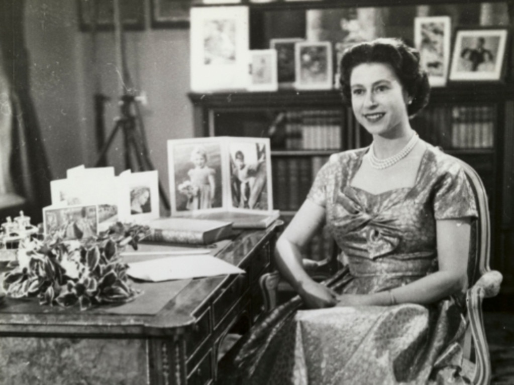 Queen Elizabeth Christmas Message 1957. Picture: supplied