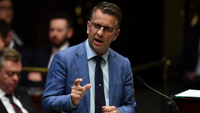 Andrew Constance called Luke Foley’s refund plan “impossible” Picture: AAP Image/Joel Carrett