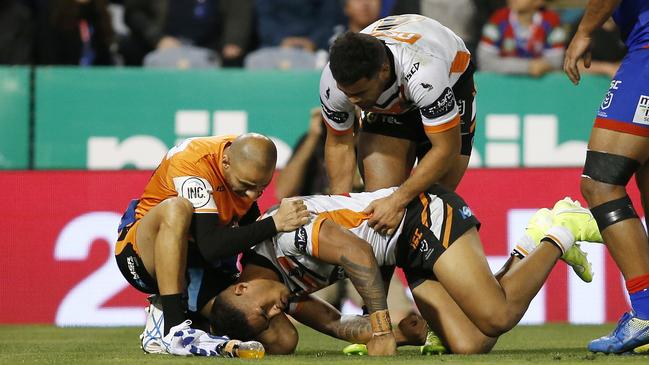 Michael Chee Kam suffered a serious concussion.