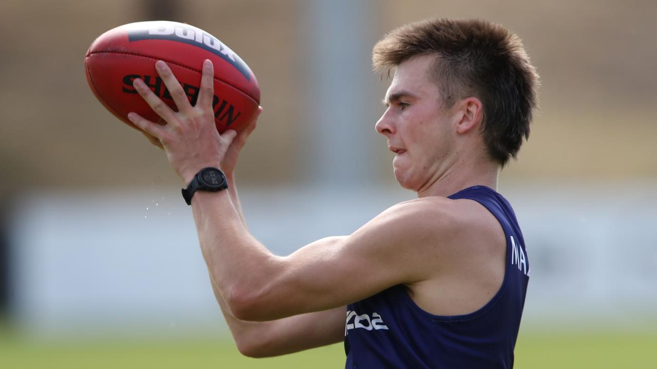 North Melbourne secured five first-round draft picks in 2023 - including Colby McKercher - and still holds its own first-round selection for 2024. Picture: David Crosling