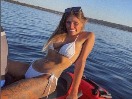 Scott was nabbed with drugs at her Frankston rental.
