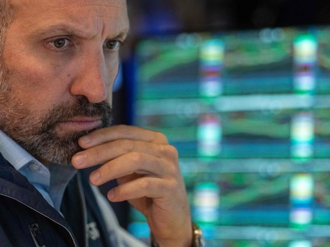 NEW YORK, NEW YORK - AUGUST 1: A trader works on the floor of the New York Stock Exchange (NYSE) on August 1, 2024 in New York City. New economic data showed initial jobless claims rose the highest in a year and a manufacturing index that measures factory activity in the U.S. came in worse than expected, causing renewed worries of a recession and a broad sell off in stocks, including the Dow sinking 1.21%, the S&P 500 1.37% and the Nasdaq 2.3%.   Jeenah Moon/Getty Images/AFP (Photo by Jeenah Moon / GETTY IMAGES NORTH AMERICA / Getty Images via AFP)