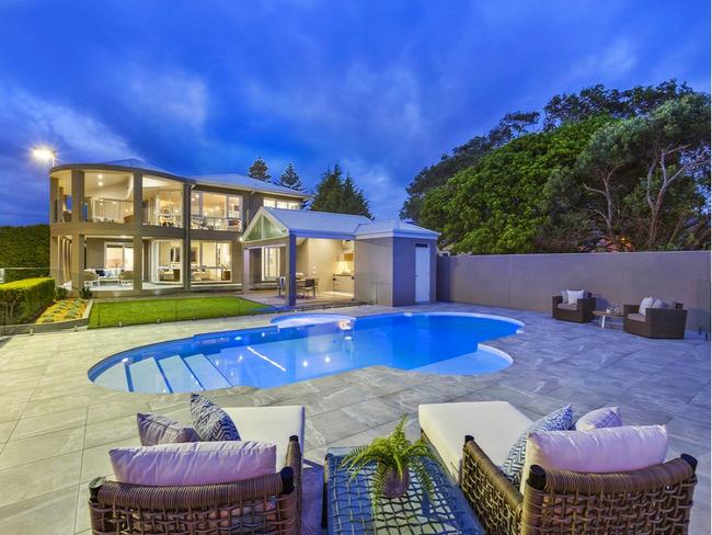 A house on nearby Ocean View Drive, Wamberal sold for $6 million.