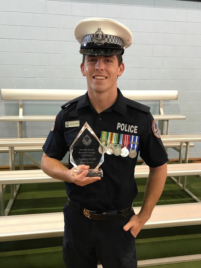 NT Police officer Zachary Rolfe.