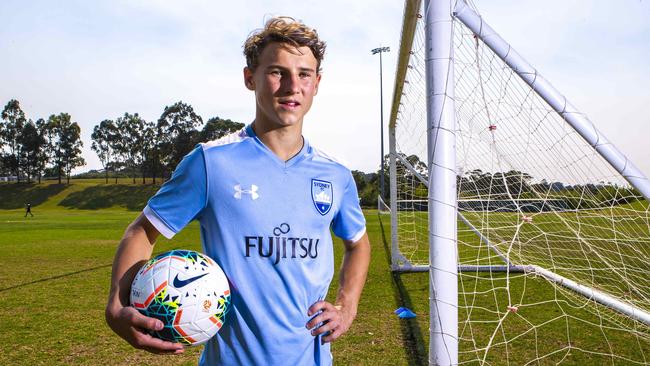 Sydney FC player teenager Adrian Segecic is heading to Croatia to train.