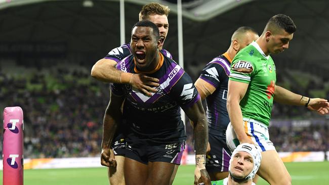 Suliasi Vunivalu at his best was as good a finisher as the game has seen. Picture: Getty