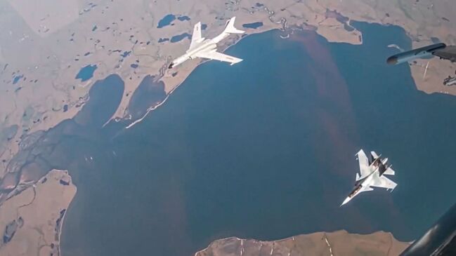 U.S. Jets Intercept Chinese and Russian Bombers off Alaska