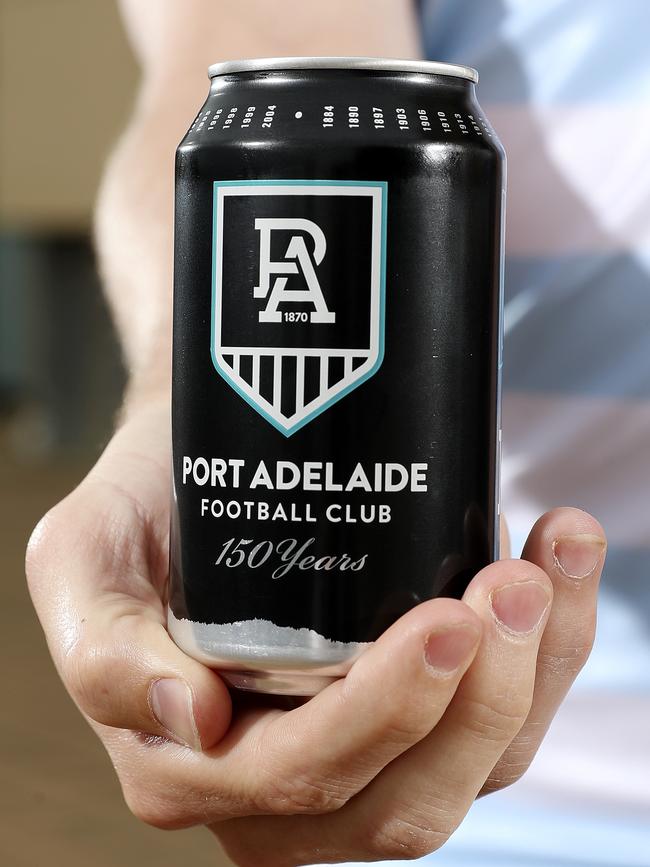 Cans could be a potential at the footy for SA. Picture: Sarah Reed