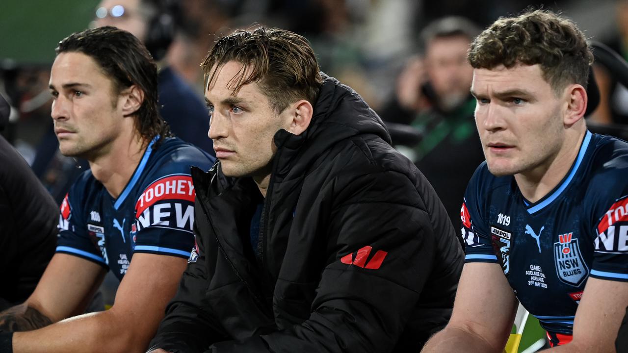 Nicho Hynes (left) is hopeful of backing up. Picture: NRL Photos