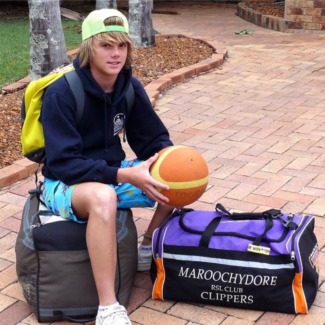 Brenton Estorffe headed to the US when he was 18 to pursue his sporting dreams.