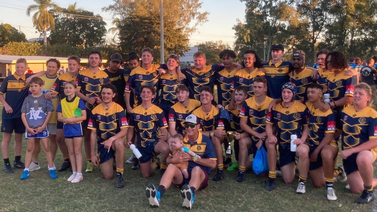 Rockhampton District Secondary Schools Rugby League Open C grand final, Yeppoon State High 1 versus Gladstone State High 1, Rugby Park, Rockhampton, September 10, 2021.