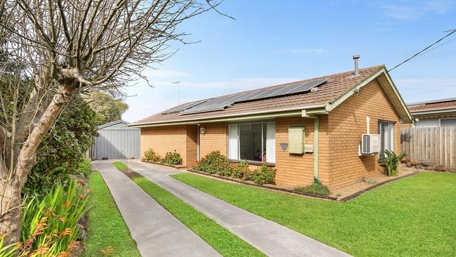 Norlane: This two-bedroom house at 36 Peacock Ave is selling with $449,000 to $489,000 price hopes.