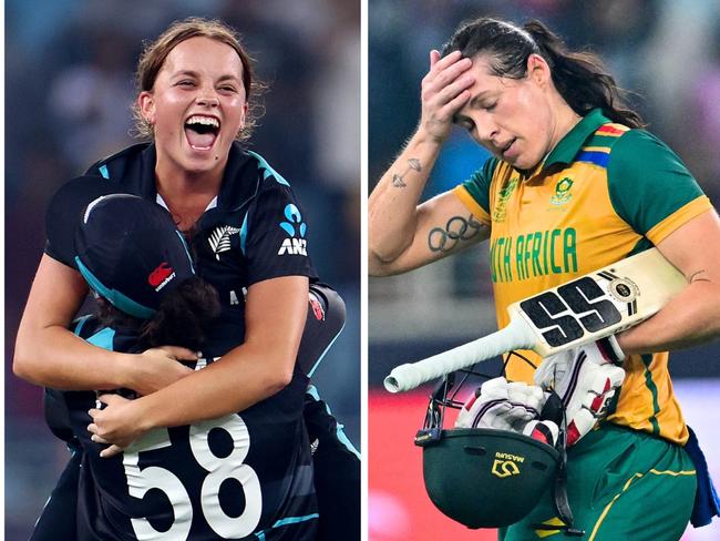 New Zealand celebrates as South Africa choked again.