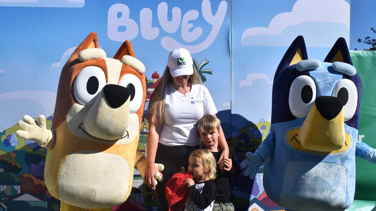 Bluey and Bingo at the Brisbane City Council’s Green Heart Fair! | The ...