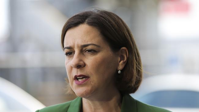 Former opposition leader Deb Frecklington. Picture: Mark Cranitch.