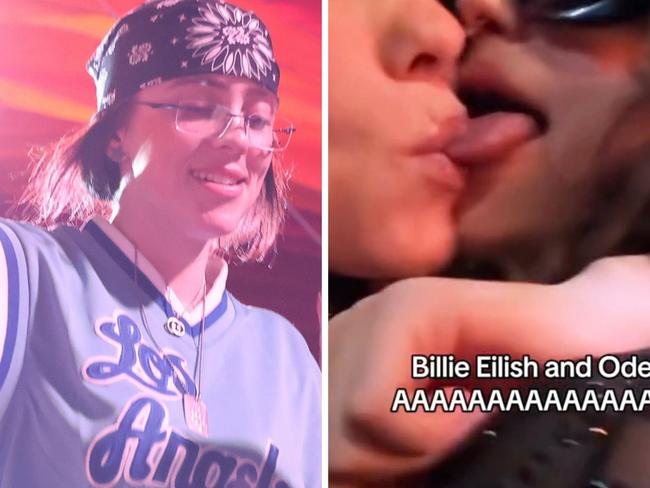 Billie packs on PDA with women at Coachella