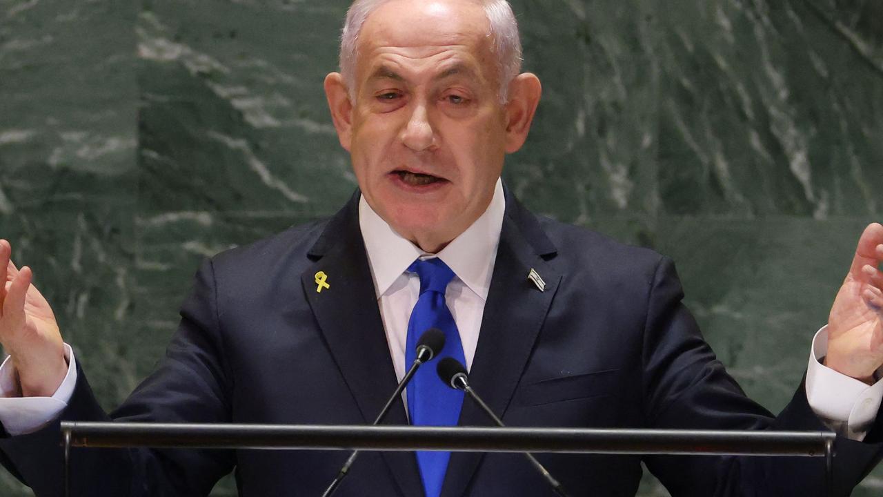 Benjamin Netanyahu. Picture: Charly Triballeau/AFP