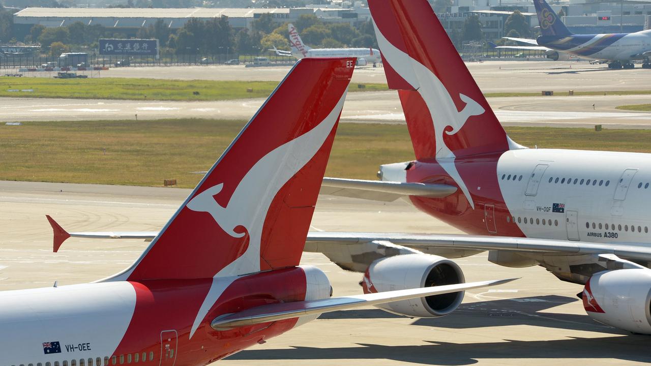 Qantas Frequent Flyer passengers will have the chance to go on a Qantas ‘flight to nowhere’. Picture: Greg Wood/AFP.