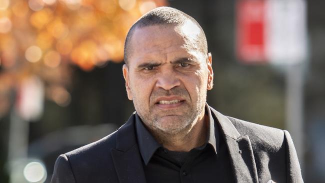 SYDNEY, AUSTRALIA - NewsWirePhotos - Friday, 21 June 2024:Anthony Mundine pictured entering Bankstown Court House. Former NRL player and boxer Anthony Mundine accused of flouting public health orders for the second time in a matter of weeks when he allegedly entered Bunnings without a mask.Picture:NewsWire/ Monique Harmer