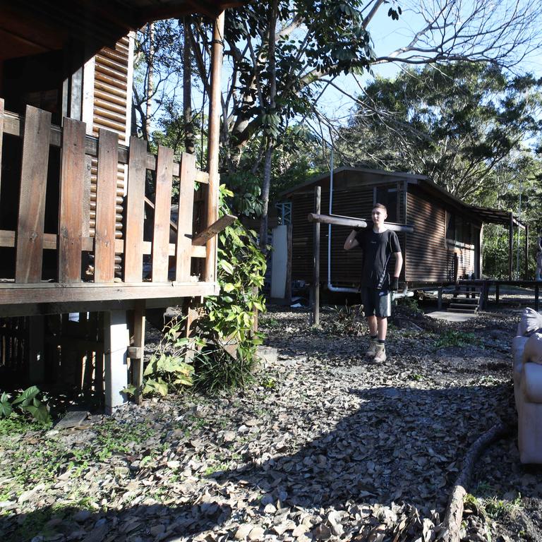 Renovation work at Mudgeeraba Holiday Village.