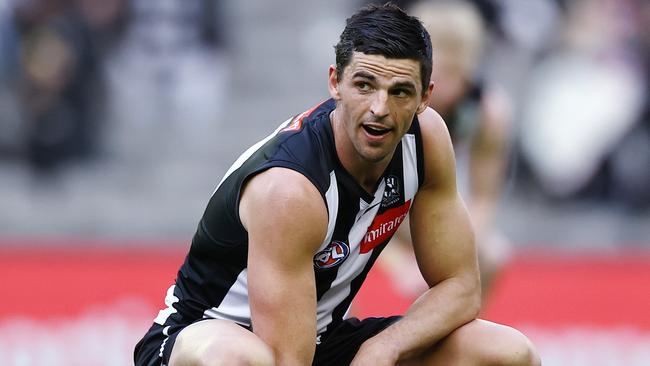 Scott Pendlebury gave rival clubs something to think about. Picture: Michael Klein