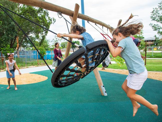 Hanlon Park in Stones Corner in Brisbane's inner south has been named by Lord Mayor Adrian Schrinner as one of the city's best natural greenspaces. Photo: Brisbane City Council.