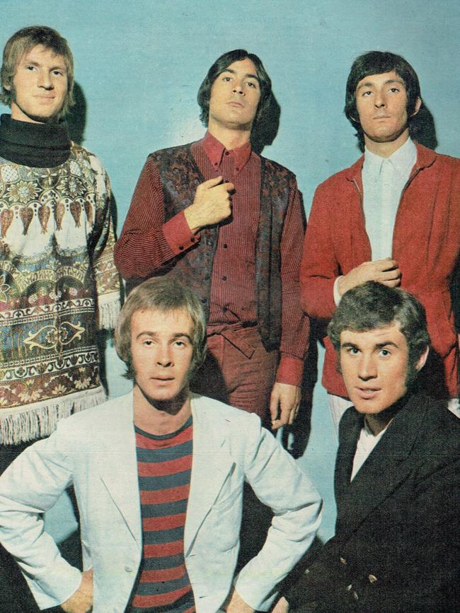 Australian rock band The Loved Ones in 1967. Pic: Supplied