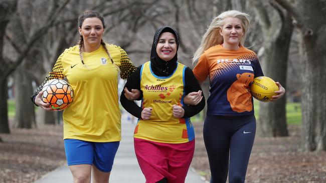 The campaign will encourage women to get active. Picture: David Crosling