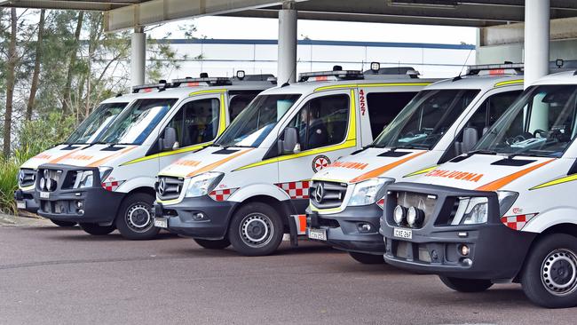 One officer was taken to Wyong Hospital where he was treated for a broken nose.